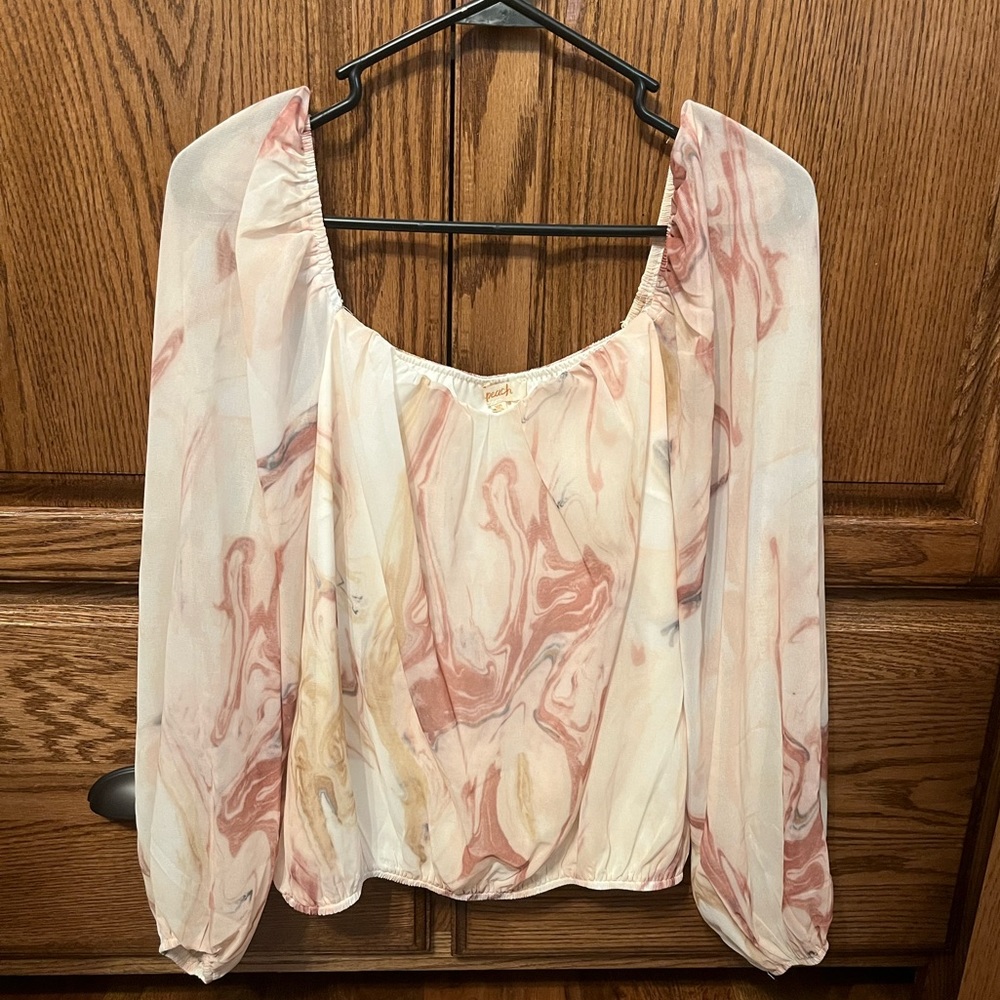 Peach Brand Top